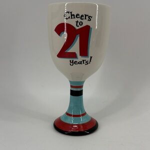 HALLMARK Cheers to 21 Years Goblet